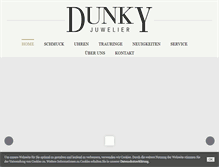 Tablet Screenshot of juwelier-dunky.at